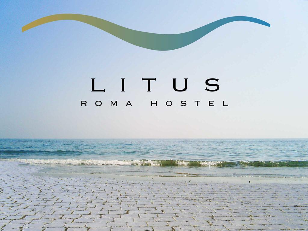 Litus Roma Hostel Лидо ди Остия Екстериор снимка Litus Roma Hostel Logo